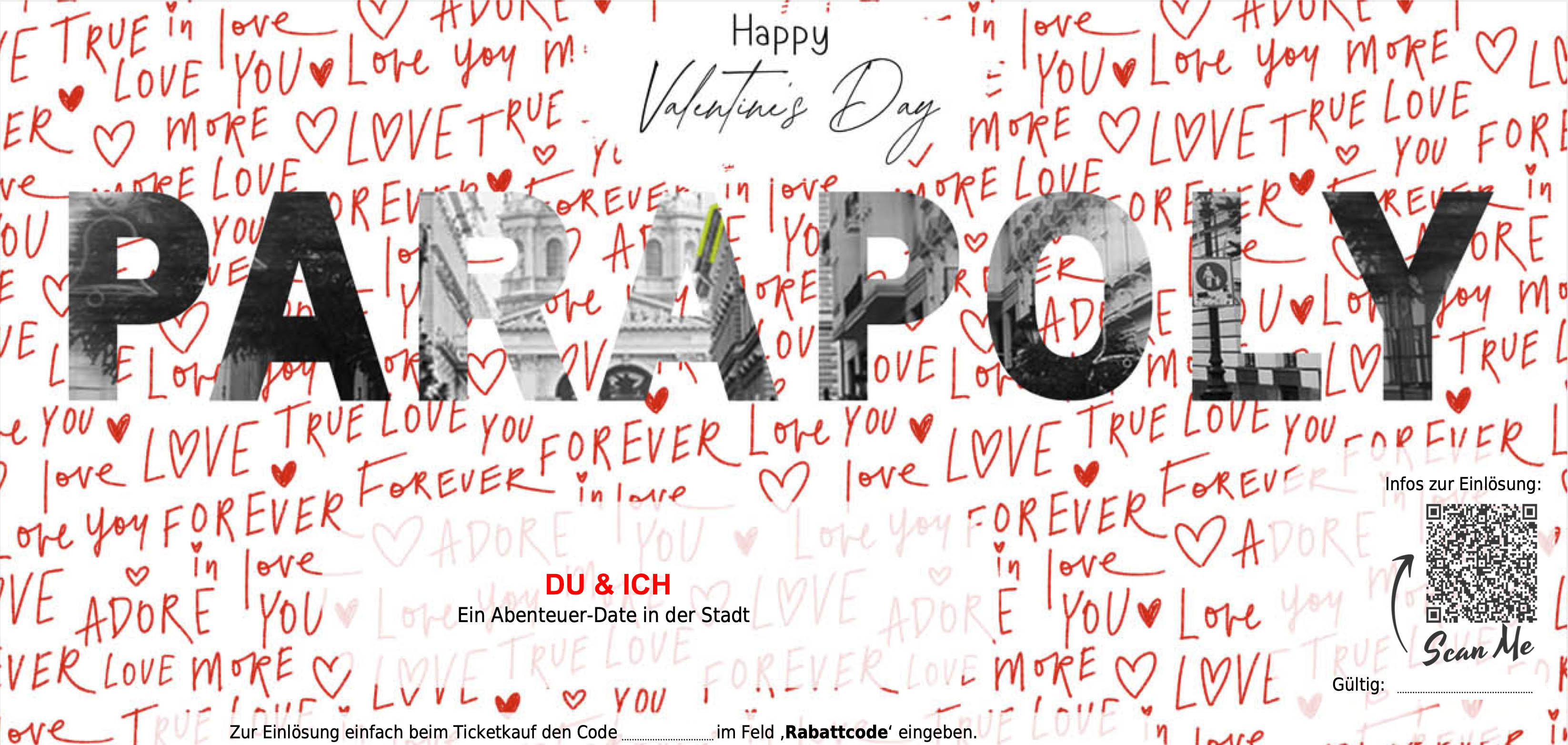 ParaPoly Erlebnisgutschein für Valentinstag ParaPoly valentinstag gutschein